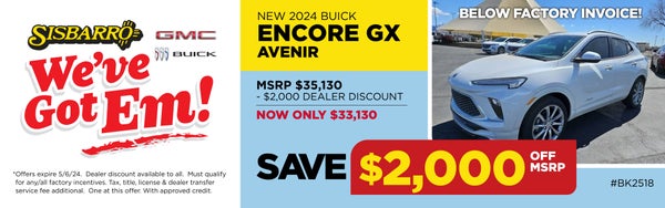 2024 Buick Encore GX Avenir