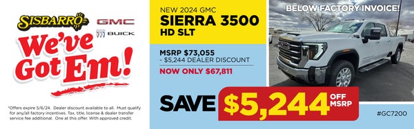 2024 GMC Sierra 3500 HD SLT