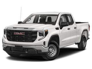 white 2024 GMC Sierra 1500 front angle view
